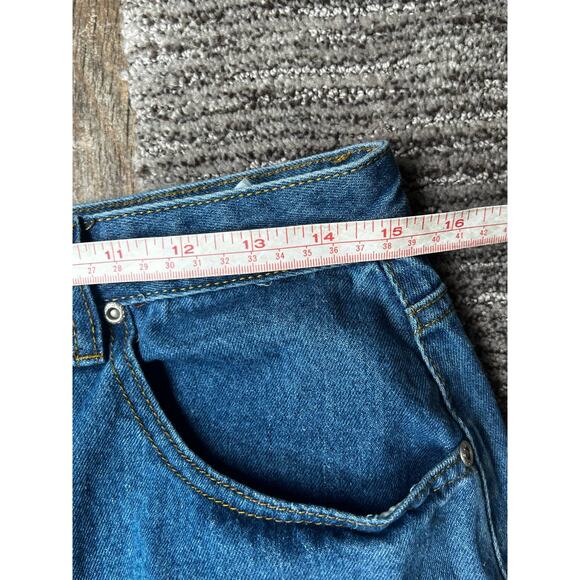 Pretty Little Things Distressed Denim Skirt.  Size 10 - Picture 5 of 6